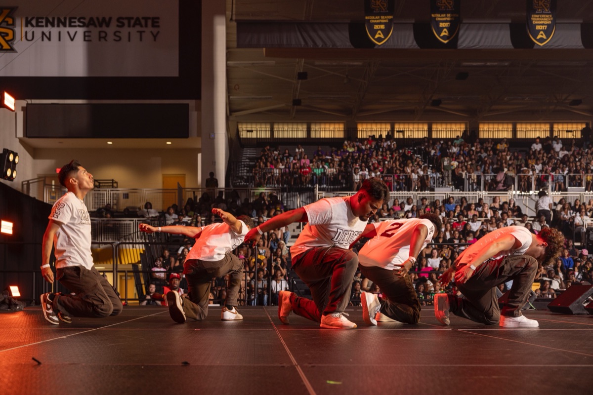 Performance at Kennesaw State University arena